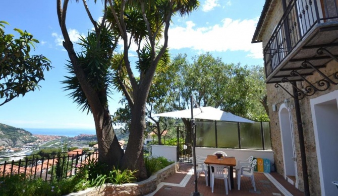 Modern Holiday Home with Sea View in Ventimiglia