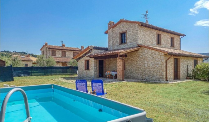 Nice home in Volterra with 3 Bedrooms, WiFi and Private swimming pool